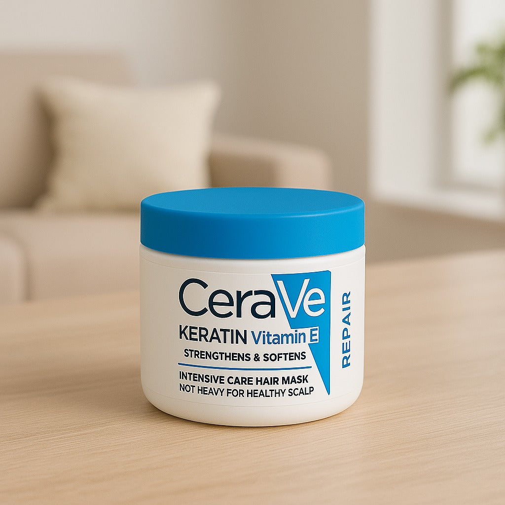 Cera Ve Keratin Vitamin E Repair Therapy E02 Hair Mask - 500ml