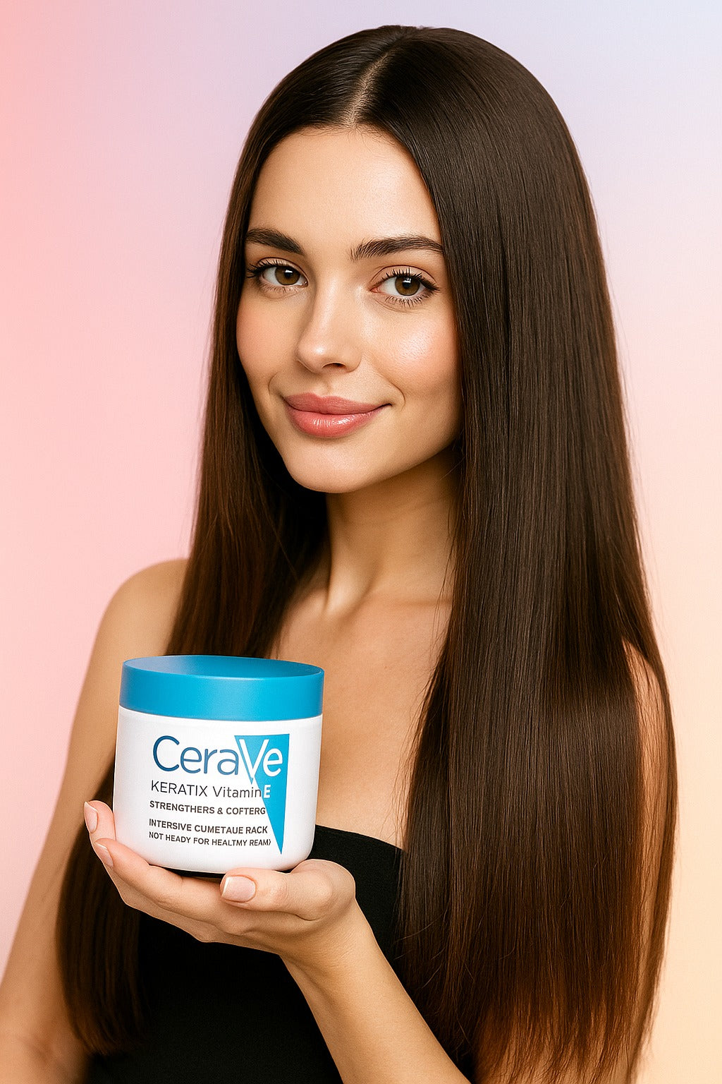 Cera Ve Keratin Vitamin E Repair Therapy E02 Hair Mask - 500ml