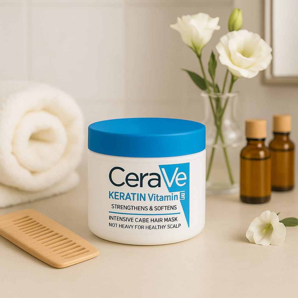 Cera Ve Keratin Vitamin E Repair Therapy E02 Hair Mask - 500ml