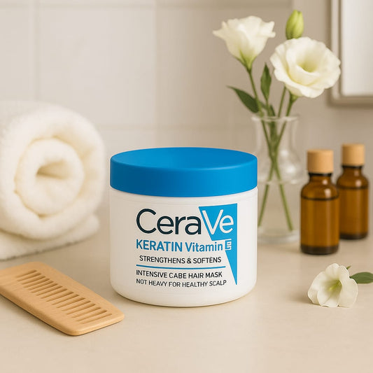 Cera Ve Keratin Vitamin E Repair Therapy E02 Hair Mask - 500ml